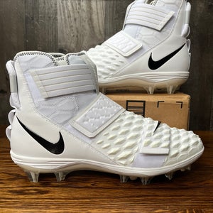 Nike Force Savage Elite 2 White Football Cleats AH3999-100 Men's Size 14