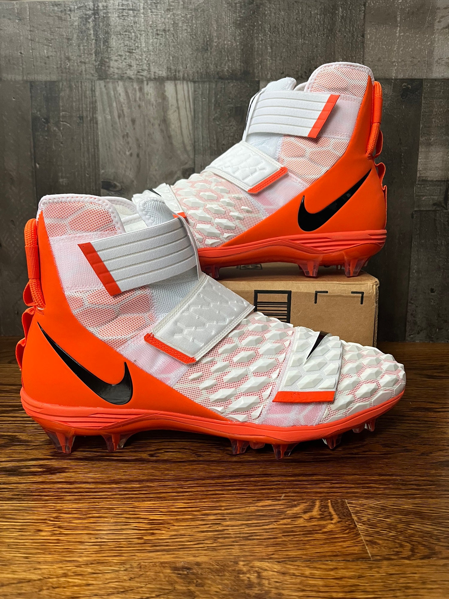 Size 14 Nike Force Savage Elite 2 Football Cleats White/Red BV3962-106 Nike Force Savage Elite 2  main image 3