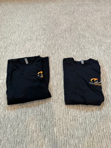 NEXT LEVEL: Men’s Medium Black T-shirt bundle
