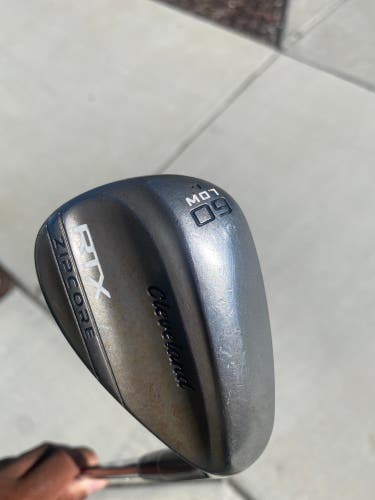 Used Cleveland Right Handed Wedge RTX Zipcore 60 Degree RTX Zipcore Wedge