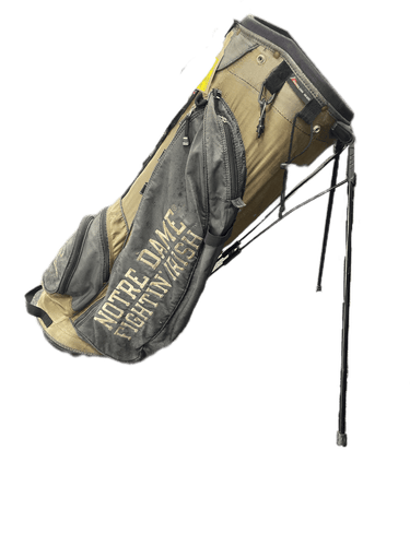 Used Notre Dame Golf Stand Bags
