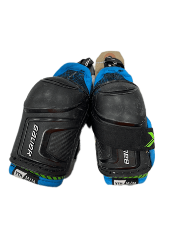 Used Bauer Youth Elbow Pads Md Hockey Elbow Pads
