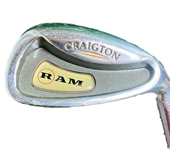 RAM Craigton 7 Iron Single Club Men's RH Stiff Steel 37 Inches Nice Condition