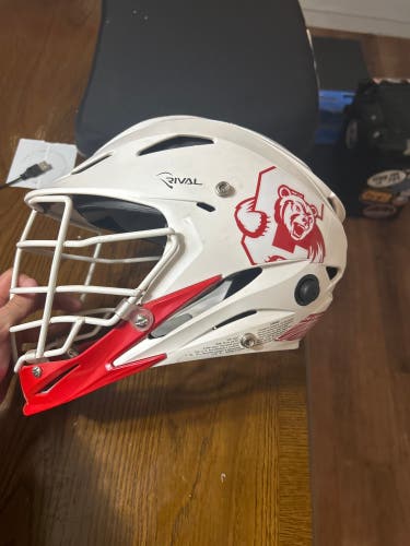 Cornell Lacrosse helmet