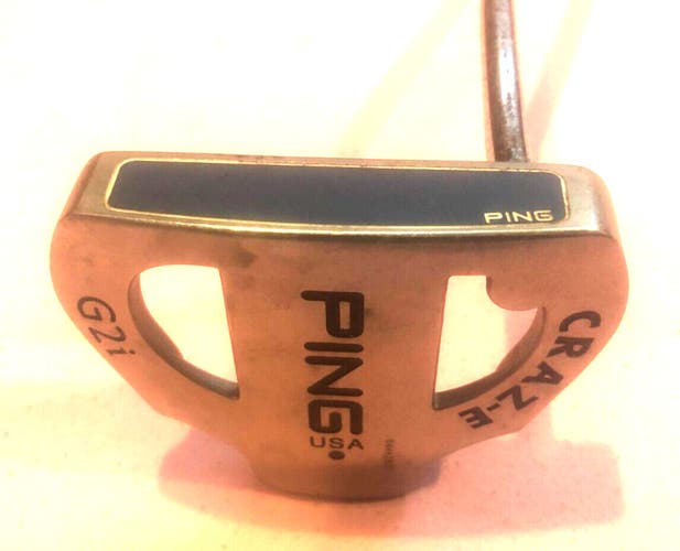 Ping G2i Craz-E Putter Black Dot 35" RH Winn Grip *Good*