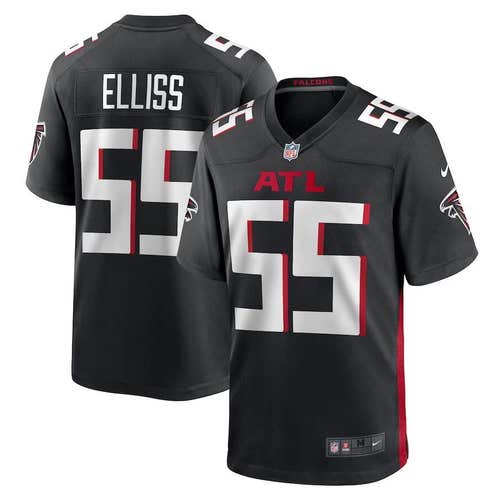 Atlanta Falcons Kaden Elliss Black Jersey -All Men Women Youth Size Available