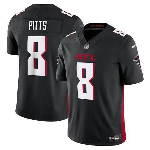 Atlanta Falcons Kyle Pitts Black Vapor F.U.S.E. Limited Jersey -All Men Women Youth Size Available