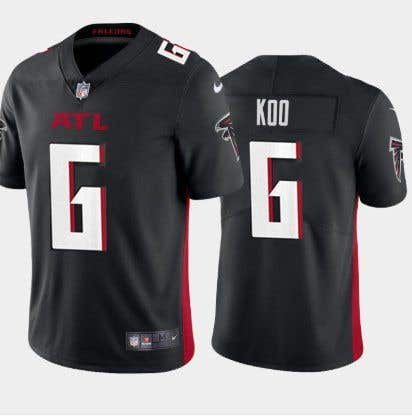Atlanta Falcons Younghoe Koo Black Jersey -All Men Women Youth Size Available