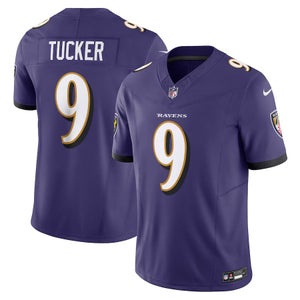 Justin Tucker Purple Vapor F.U.S.E. Limited Jersey -All Men Women Youth Size Available