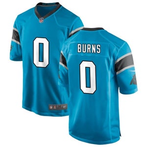 Carolina Panthers Brian Burns Blue Jersey -All Men Women Youth Size Available