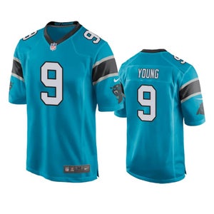Carolina Panthers Bryce Young Blue Jersey -All Men Women Youth Size Available