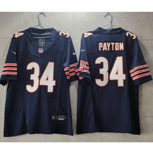 Chicago Bears Walter Payton Navy Vapor F.U.S.E. Limited Jersey -All Men Women Youth Size Available