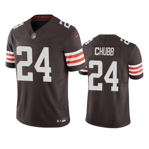 Nick Chubb Browns Vapor F.U.S.E. Limited Jersey -All Men Women Youth Size Available