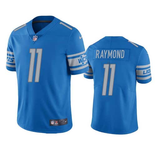 Detroit Lions Kalif Raymond Blue Jersey -All Men Women Youth Size Available