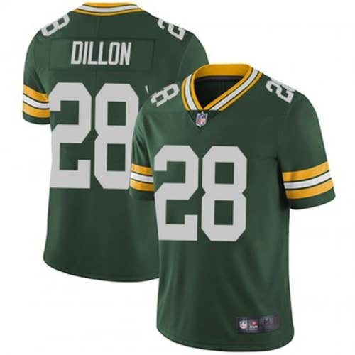 Green Bay Packers A.J. Dillon Green Jersey -All Men Women Youth Size Available