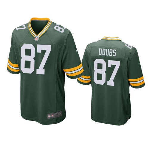 Green Bay Packers Romeo Doubs Green Jersey -All Men Women Youth Size Available