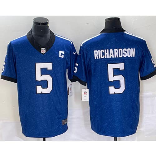 Anthony Richardso Royal Throwback Limited Jersey -All Men Women Youth Size Available