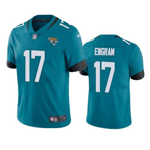 Jacksonville Jaguars Evan Engram TEAL Jersey -All Men Women Youth Size Available