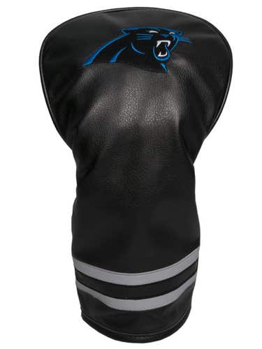 Team Golf Vintage Single Driver Headcover (Carolina Panthers) Fits Oversized NEW