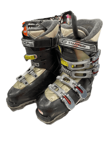 Used Salomon Irony 5 235 Mp - J05.5 - W06.5 Women's Downhill Ski Boots