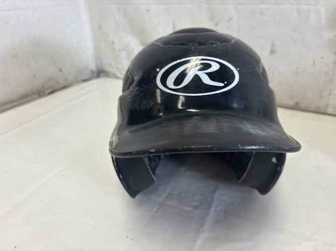 Used Rawlings Cftbh 6 1 4 - 6 7 8 Youth Baseball And Softball Batting Helmet