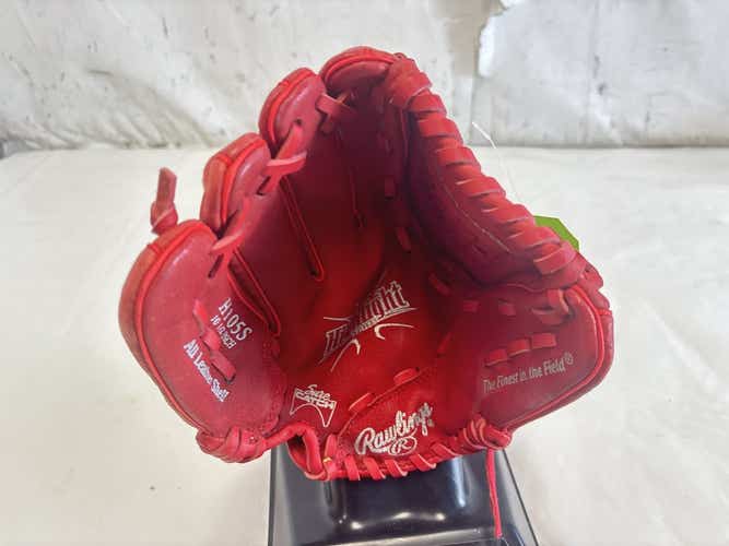 Used Rawlings Highlight H105s 10 1 2" Leather Shell Youth Baseball Fielders Glove Lht