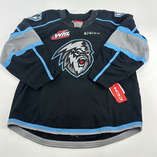 Brand New Authentic Winnipeg Ice Quicklite Game Jersey - MIC Made in Canada