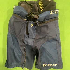 Blue Used Junior Small CCM Tacks 7092 Hockey Pants