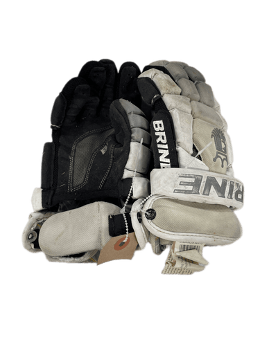 Used Brine Lax Gloves 12" Men's Lacrosse Gloves