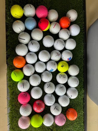 Used Assorted 50 Pack Of Golf Balls