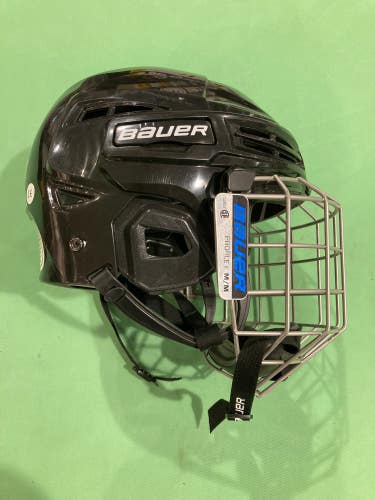 Used Black Medium Bauer IMS 5.0 Helmet