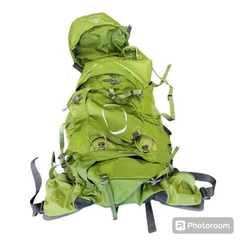 Used Osprey Aether 55 Camping And Climbing Backpacks