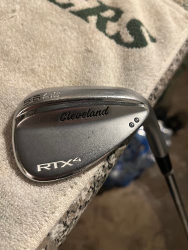 Used Men's Cleveland Right Handed Wedge Flex Steel Shaft RTX Wedge