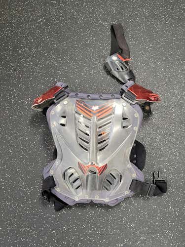 Used Fox Mx Chest Protector Adult Lg Motocross Protective Gear