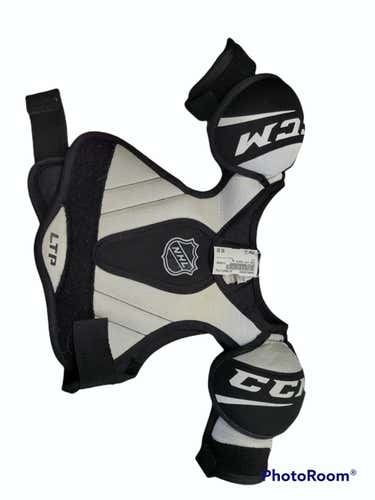 Used Ccm Ltp Youth Lg Ice Hockey Shoulder Pads