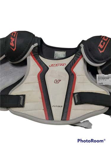 Used Ccm Fit 03 Md Ice Hockey Shoulder Pads
