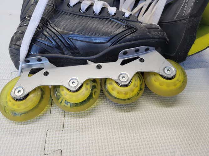Used Bauer Ns Inline Skates Junior 02 Roller Hockey Skates