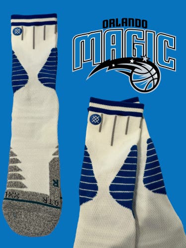 NBA Orlando Magic Team Issued Stance Socks 1/4 Length XXL - NEW