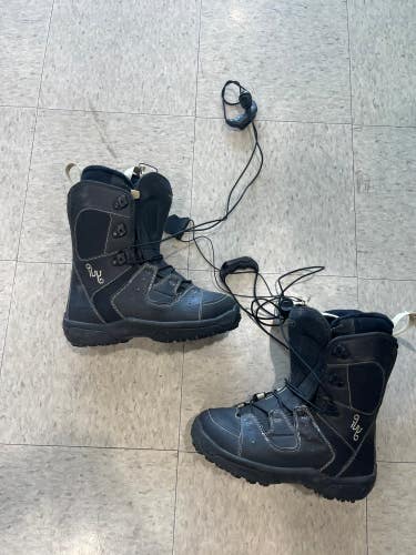 Used Size 7.5 Women's Salomon Ivy Snowboard Boots