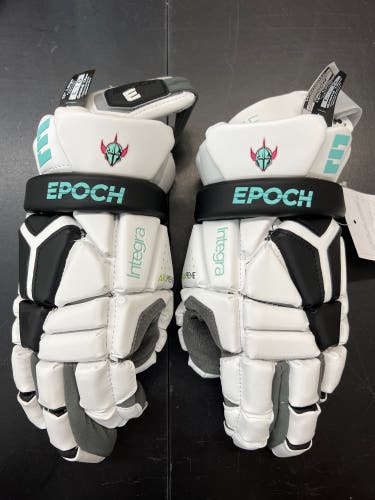 New Epoch 13" Integra Elite Lacrosse Gloves Chrome