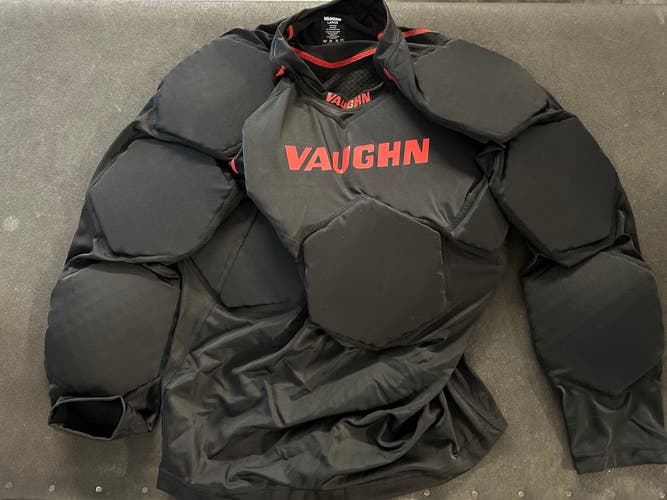 New Vaughn Velocity VX1 Padded Goalie Compression Shirt (VPSVX1:SR)