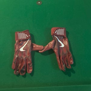 Used Large Nike Huarache Elite Batting Gloves