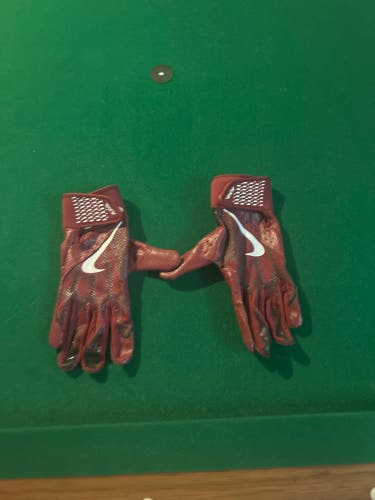 Used Large Nike Huarache Elite Batting Gloves