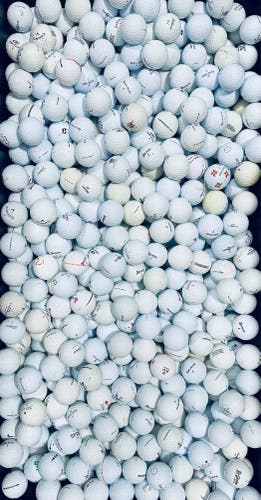 LOT OF 200 GOLF BALLS MIXED BRANDS & GRADES TITLEIST, NIKE, CALLAWAY… AND MORE!
