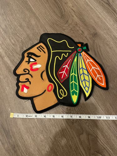 Full size nhl Chicago Blackhawks jersey crest