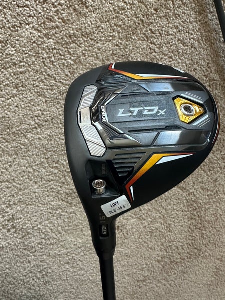 Used Men's Cobra Left Hand Stiff Flex 3 Wood LTDx Fairway Wood