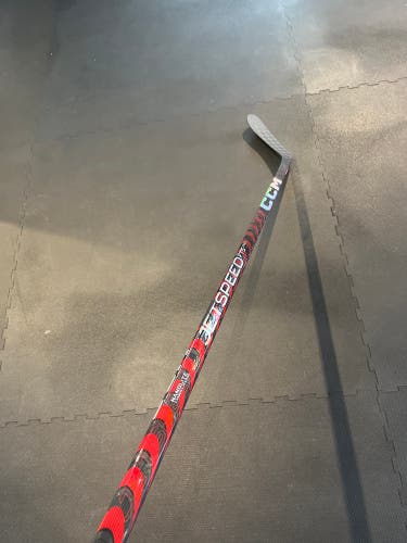 Used Senior CCM Left Hand P28 Pro Stock JetSpeed FT5 Pro Hockey Stick