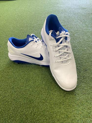 New Nike React Blue/White Men’s Golf Shoes Size 11