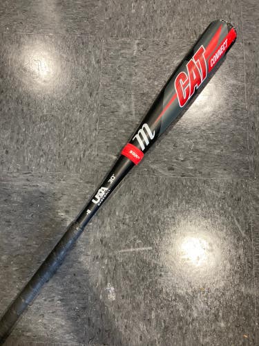 Used Kid Pitch (9YO-13YO) Marucci CAT Connect USA Bat USABat Certified (-11) Composite 19 oz 30"