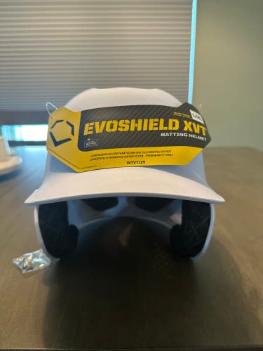 BRAND NEW (w/ tags) Evo Shield XVT 2.0 Batting Helmet - Matte White (L/XL)